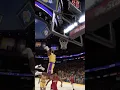 Download Lagu Lebron James Steal and Two Hand Dunk#nba2k25#shorts