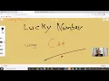 Lucky Number Solve