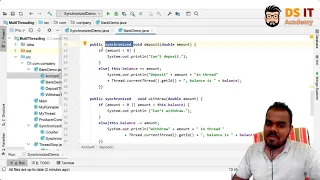 Synchronization Example - Java Multithreading Explained in Sinhala