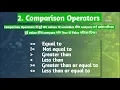 Python Operators Arithmetic Comparison Logical Explained in Nepali Dibash Gautam