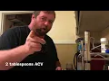 Keto Tonic Apple Cider Vinegar Drink