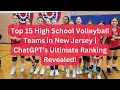 Top 15 High School Volleyball Teams in New Jersey