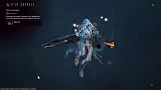 Warframe - Exilus Weapon Adapter BluePrint