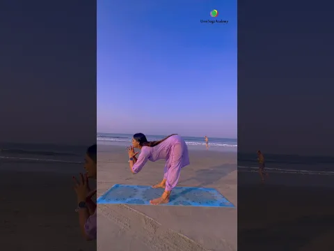 Yoga on the beach #yoga #urmiyogaacademy #shorts #yogaurmi #ytshorts #short #ytshorts #shortvideo