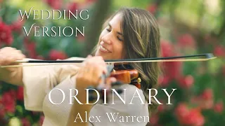 ordinary violin wedding version alex warren cover