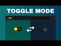 How to Create a Day-Night Mode Toggle Using Pure CSS