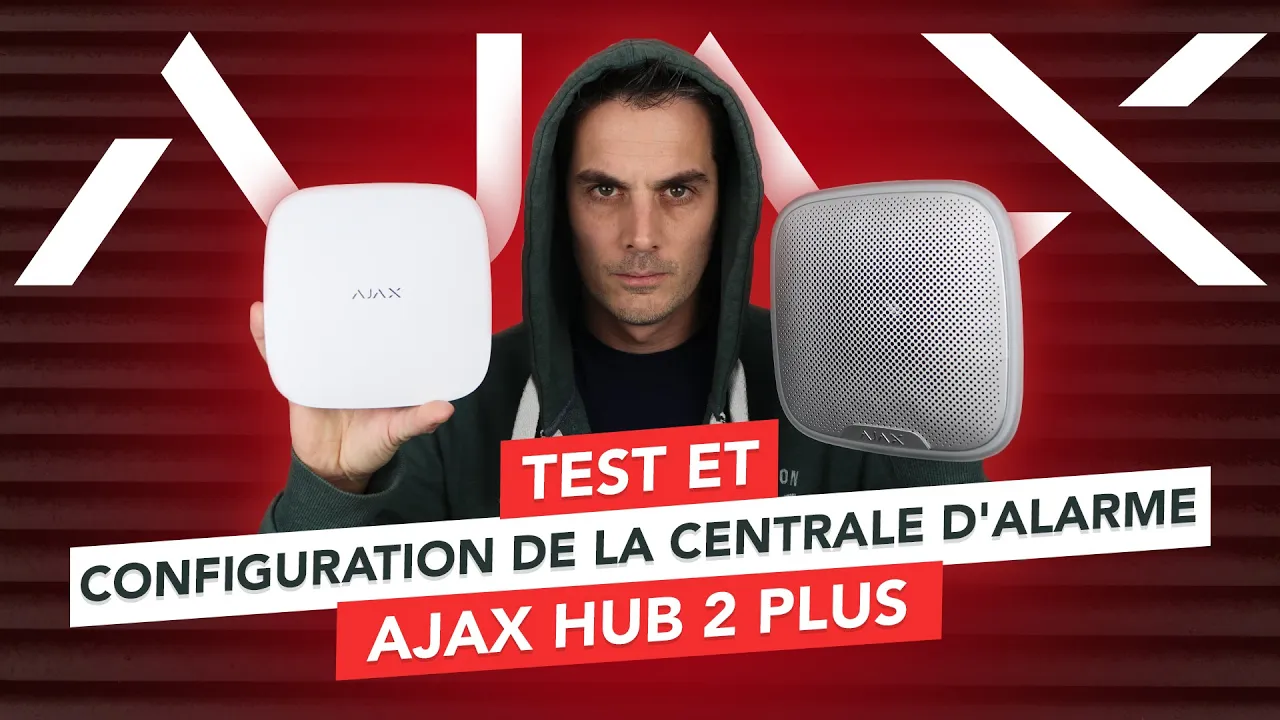 Ajax : test et configuration d’une centrale d’alarme sans fil