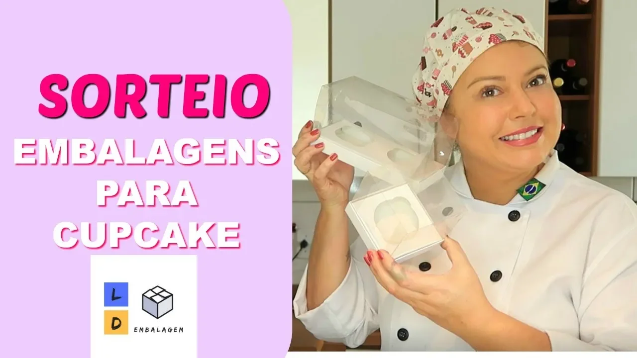 SORTEIO DE EMBALAGENS PARA CUPCAKES CONFEITARIA ONLINE OFICIAL