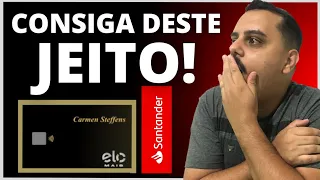 ATENÇÃO: CARTÃO DE CRÉDITO SANTANDER SUPREENDENDO CLIENTES JÁ O CARTÃO CARMEN STEFFENS CONSIGA ASSIM