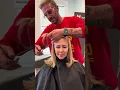Let s cut sweeping side bangs for blend and softness
