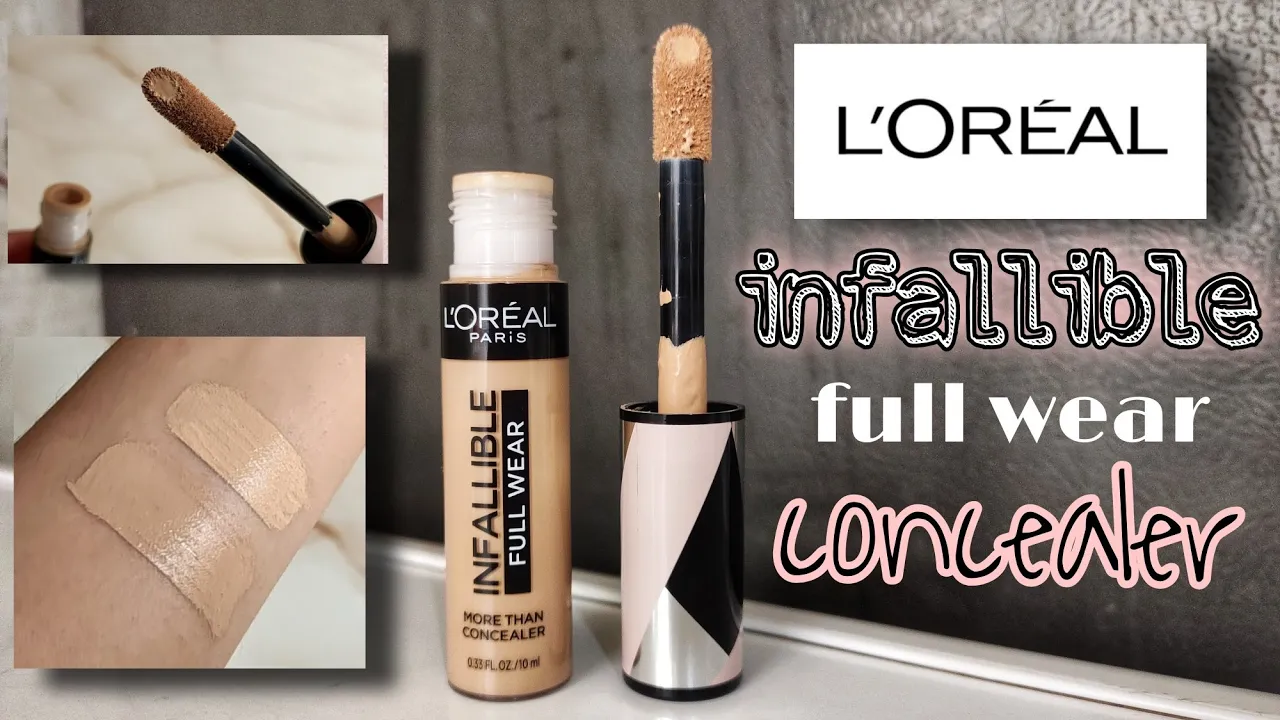 My first impression review of the Loreal Infallible Total Cover foundation in 10 Porcelain on oily s. 