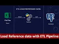 How to load reference data to database with Python ETL Pipeline Excel to Postgres