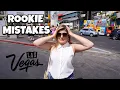 20 Dumb Rookie Mistakes to AVOID in Las Vegas