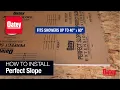 How to Install Oatey Perfect Slope Tile Shower Pre-Slope Base