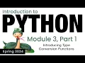 Python - Module 3