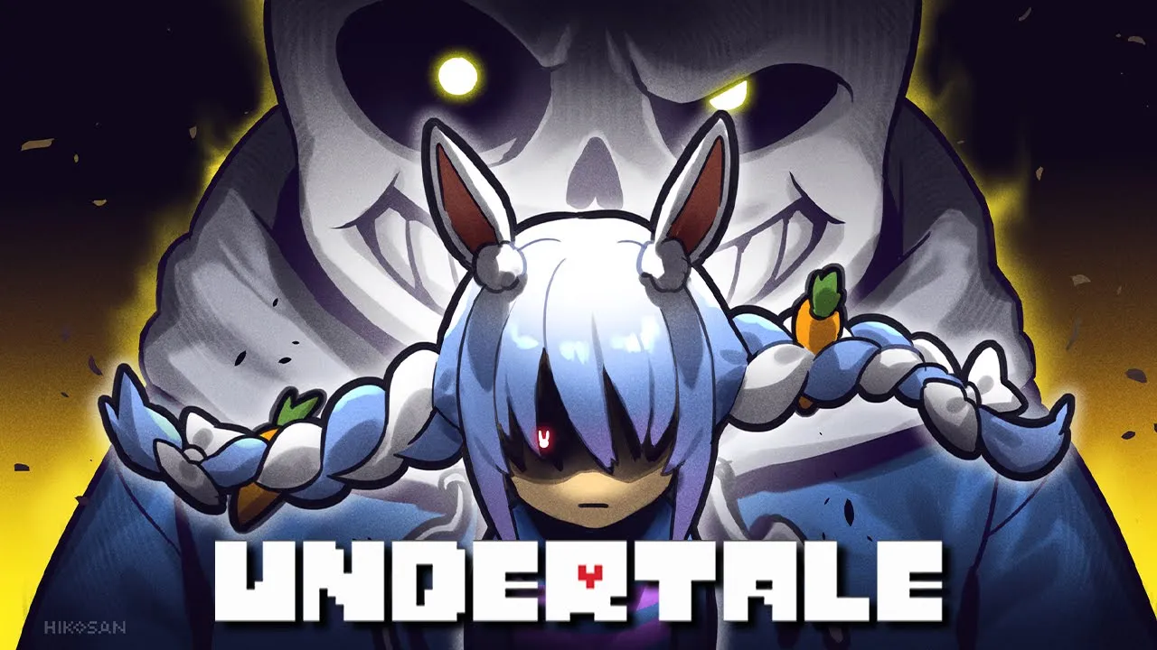 【Undertale】逃げ続けていたGルートを本当に絶対に絶対にクリアする！！！ぺこ！【ホロライブ/兎田ぺこら】