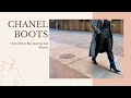 CHANEL Two Tone Boots Box Opening - eBay Japan Buying Experience