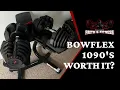 Bowflex SelectTech 1090 Dumbbells My Review in under 4 mins
