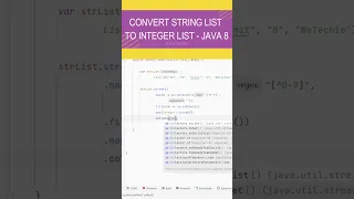 The Easiest Way to Convert Strings to Integers in Java 8