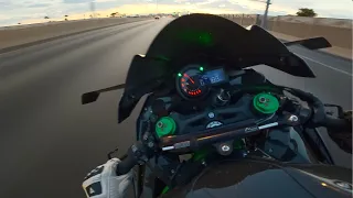 Back on The Ninja H2!