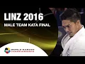 Karate FINAL. Male Team Kata JAPAN. Kata Anan. 2016 World Karate Championships