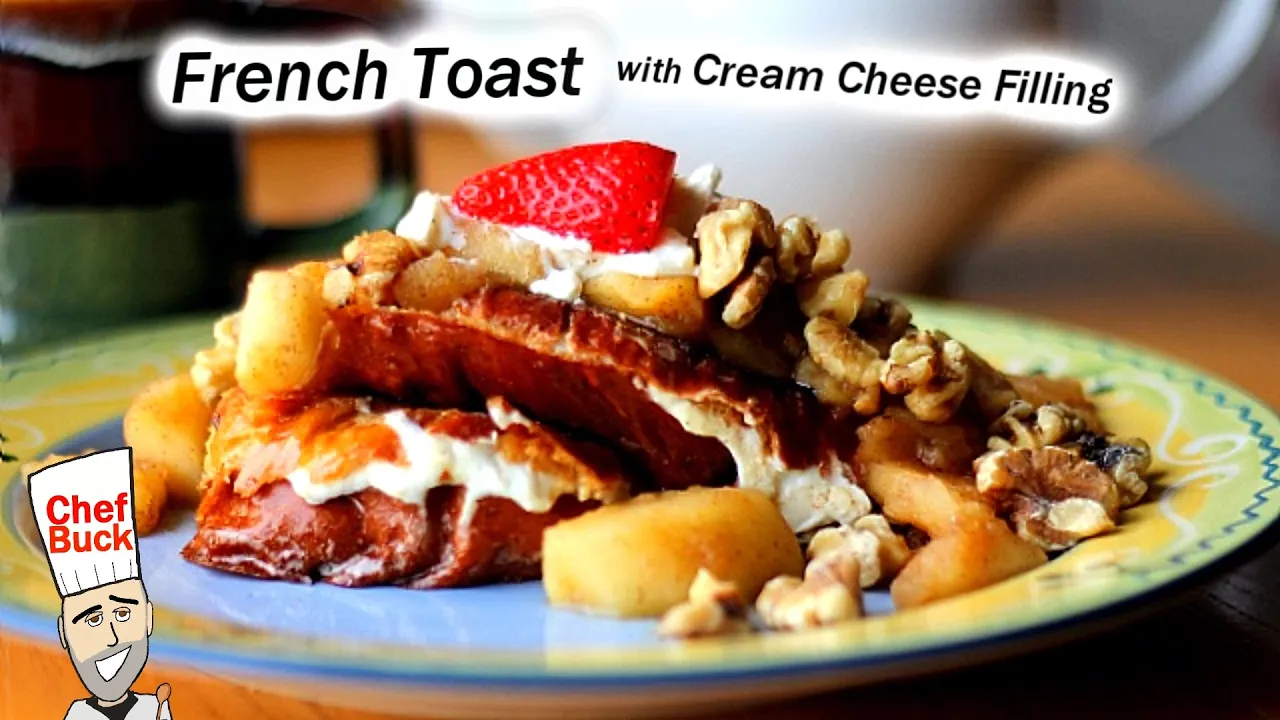 French Toast with Cream Cheese Filling