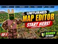 Unturned Map Editor Tutorial - Getting Started Unlocking Maps