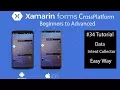 Xamarin Forms Data Entry Intent UI Tutorial 34