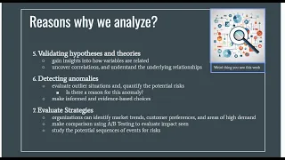 Python Data Analysis Bootcamp class 1 - 3 Why we Analyze part 2