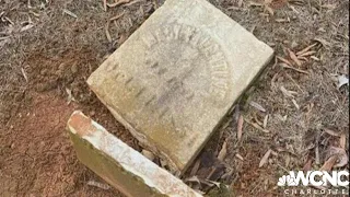 Headstones damaged at historic Black cemetery in Salisbury