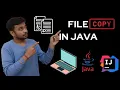 file copying in Java copy in java file copy copy handling in java