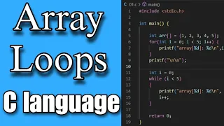 Mastering Loops with Arrays in C Language for Efficient Programming
