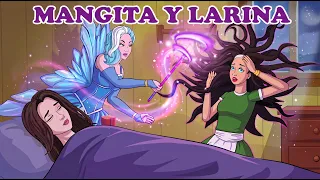 Mangita y Larina & Dulce o Truco 🍭✨ | Cuentos | Spanish Story