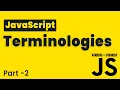 JavaScript Basic Terminologies Lesson 2 JavaScript Tutorial Beginning to Advance in