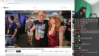 Forsen Reacts to Amouranth Most Awkward & Cringe Moments at TwitchCon ???? (Stepping On Simps)