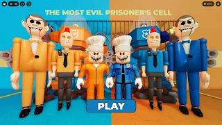 PRISONER VS POLICE PRISON RUN! Obby roblox Gameplay Walkthrough No Death
