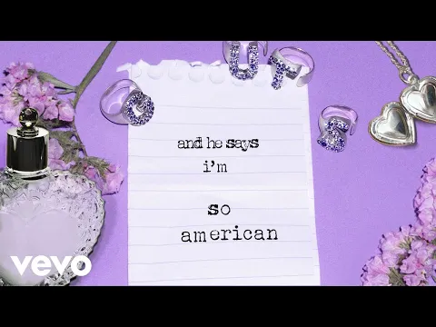 Download MP3 Olivia Rodrigo - so american (Official Lyric Video)