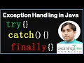 Java Exceptions Exception Handling try catch block Throw and Throws Keyword in Java in Hindi