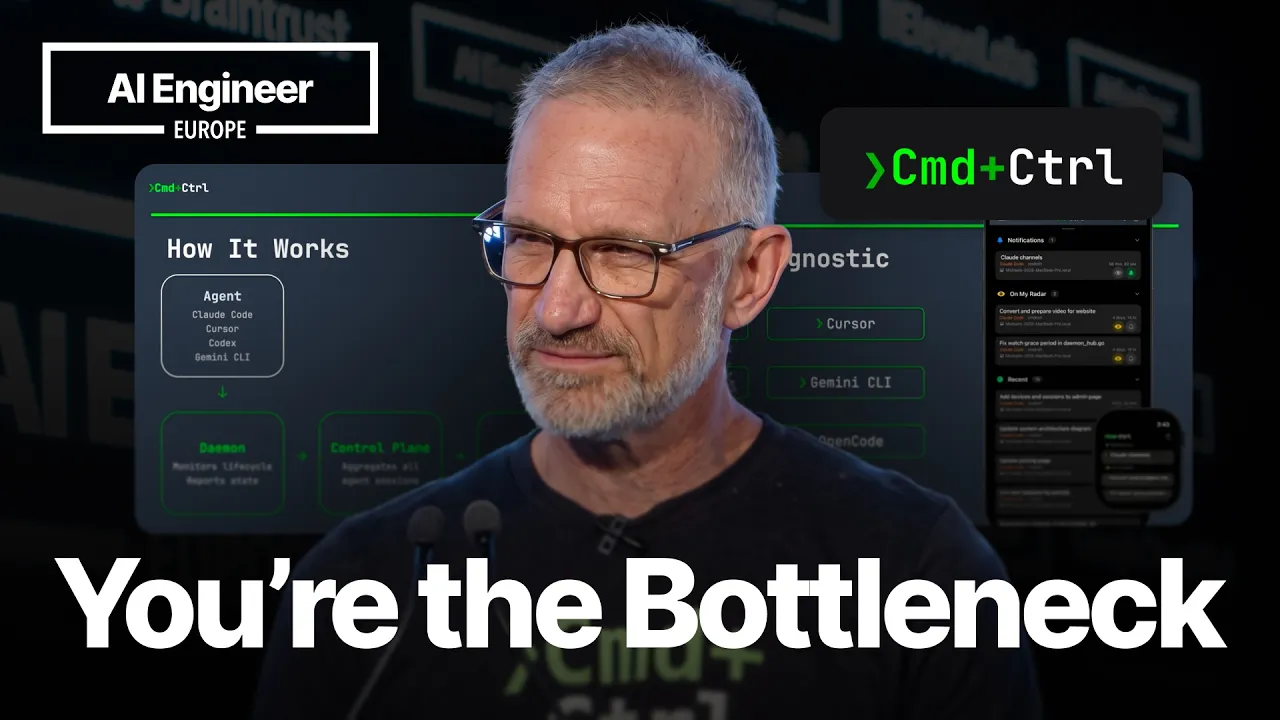Let's Talk About FOMAT: Fear of Missing Agent Time — Michael Richman, Cmd+Ctrl: video thumbnail