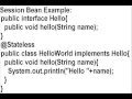 EJB 3 Introduction