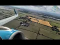 Aer Lingus Airbus A321neo LR Summer Takeoff from Dublin to Oslo New Route Newest Runway