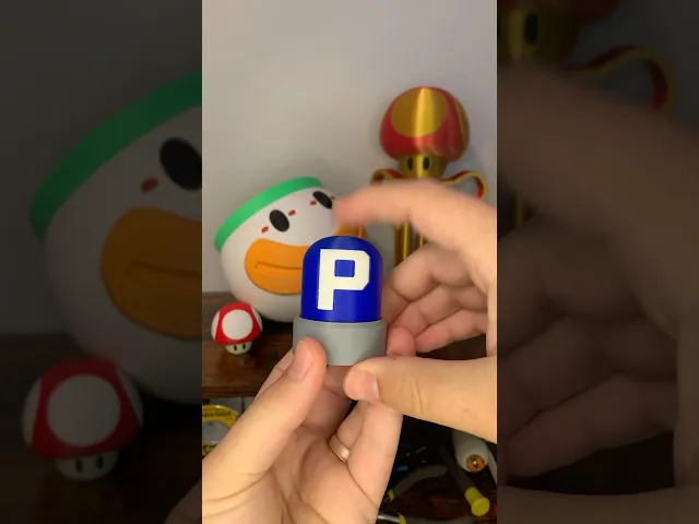 Clickable P Switch from Super Mario video thumbnail