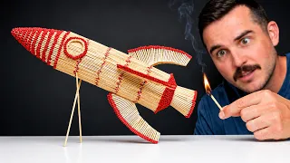 I Built 3 Insane Matchstick Chain Reactions