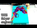 Download Lagu # 750 - The Colors are BLINDING! 🤩   Trying out Lisa's Color Palette! - Acrylic Pour Painting