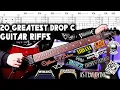 Download Lagu 20 Greatest DROP C Guitar Riffs | With TABS