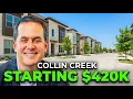 Tour of Collin Creek New Homes Plano Texas Homes Tour New Construction Homes Plano TX