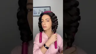 الجزء التاني ازاي عملت شعر المفرود ويفي بدون حرارة من شعر كيرلي لشعر مفرود لشعر ويفي 