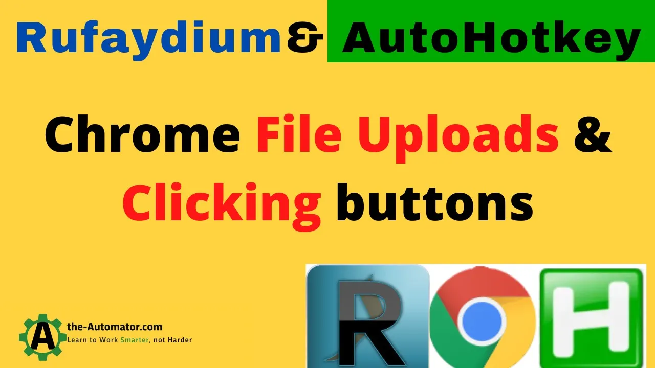 Outline Video 🤯 Unleash the Power of Rufaydium: The Ultimate File Uploading and Button Clicking Hack!