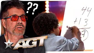 2 Year Old GENIUS Leaves Simon Cowell Feeling STUPID on America s Got Talent
