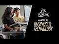 Transform Business Models Through Technology with Purdue University